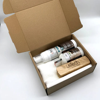 Kit d'entretien du cuir LeTech Leather / Kit Standard