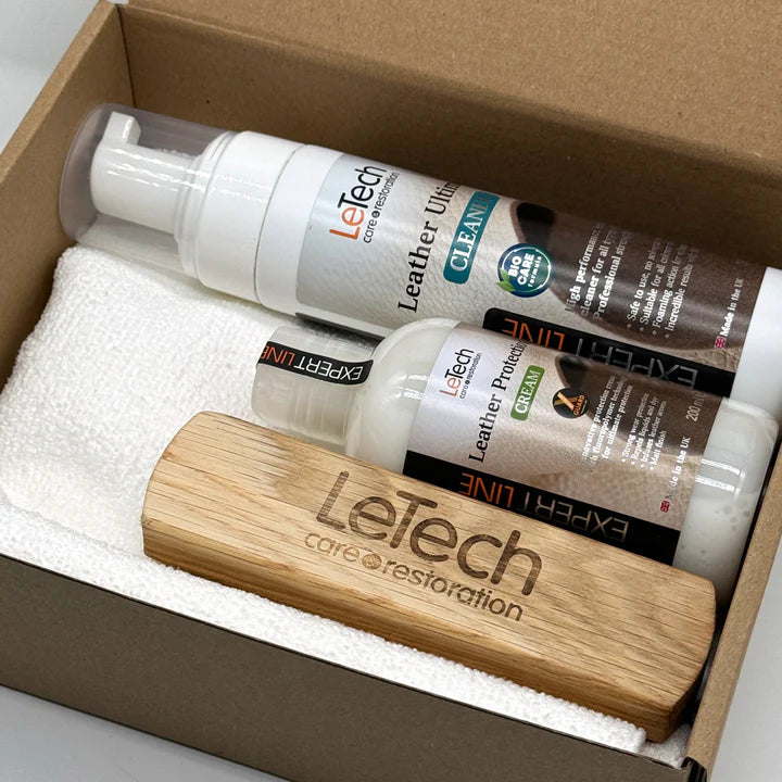 Kit d'entretien du cuir LeTech Leather / Kit Standard