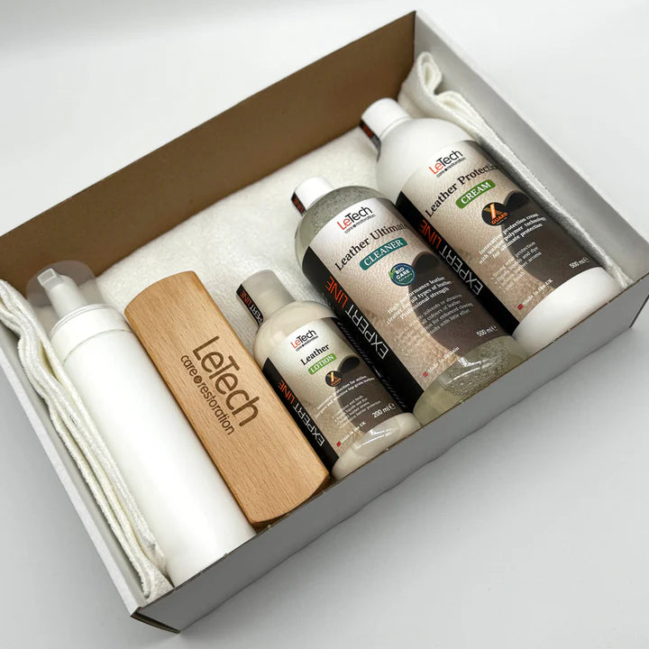 Kit d'entretien du cuir LeTech Leather Care Kit Expert