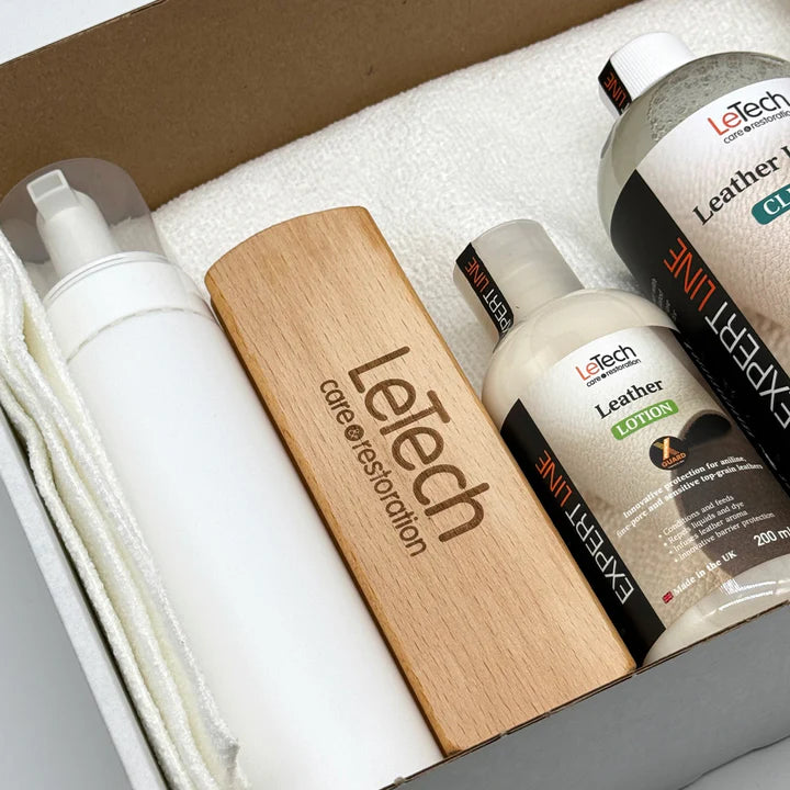 Kit d'entretien du cuir LeTech Leather Care Kit Expert