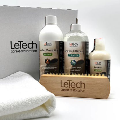 Kit d'entretien du cuir LeTech Leather Care Kit Expert