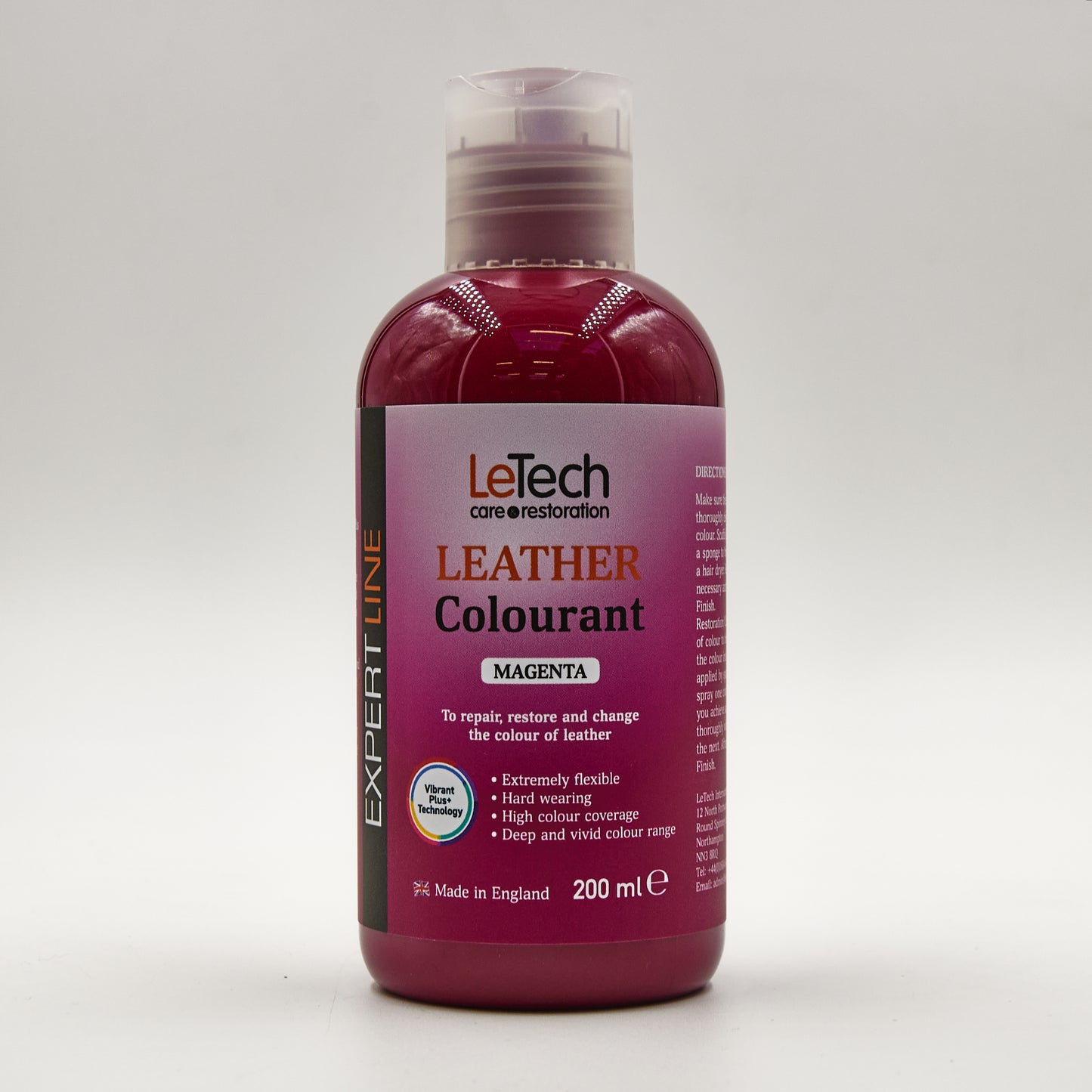 Colorant Cuir LeTech (26 couleurs ) (200/500/1000 ml)