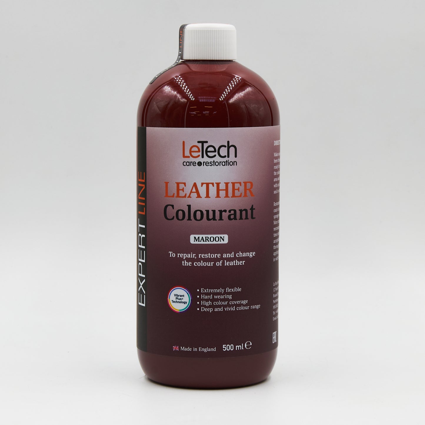 Colorant Cuir LeTech (26 couleurs ) (200/500/1000 ml)