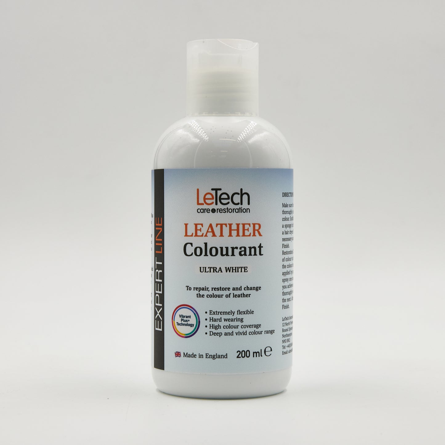 Colorant Cuir LeTech (26 couleurs ) (200/500/1000 ml)