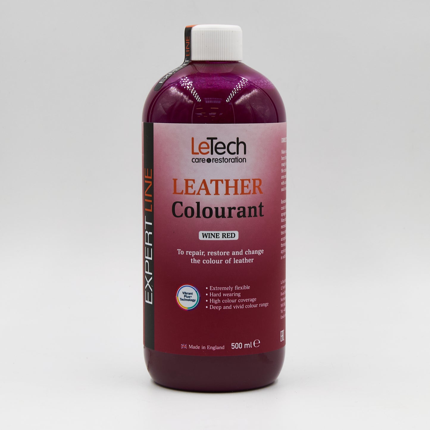 Colorant Cuir LeTech (26 couleurs ) (200/500/1000 ml)