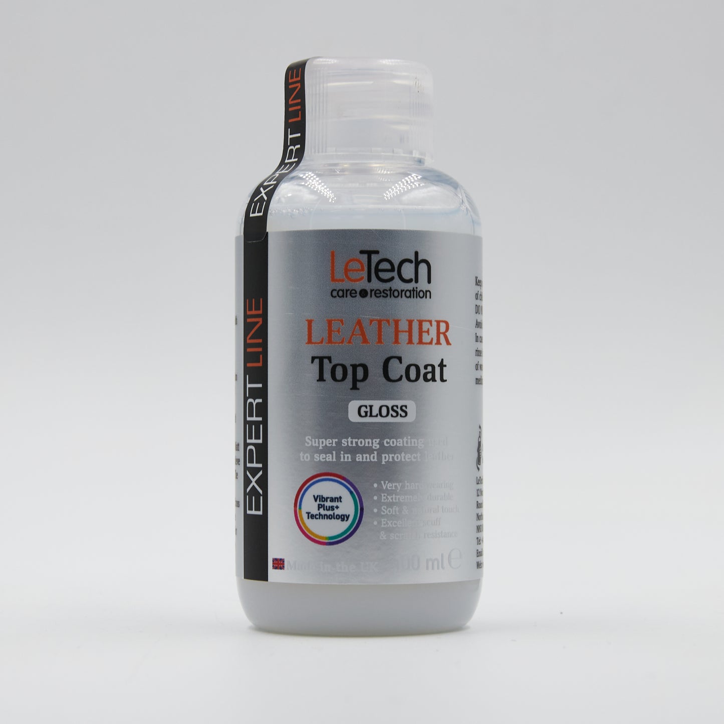 Top Coat Brillant pour Cuir LeTech