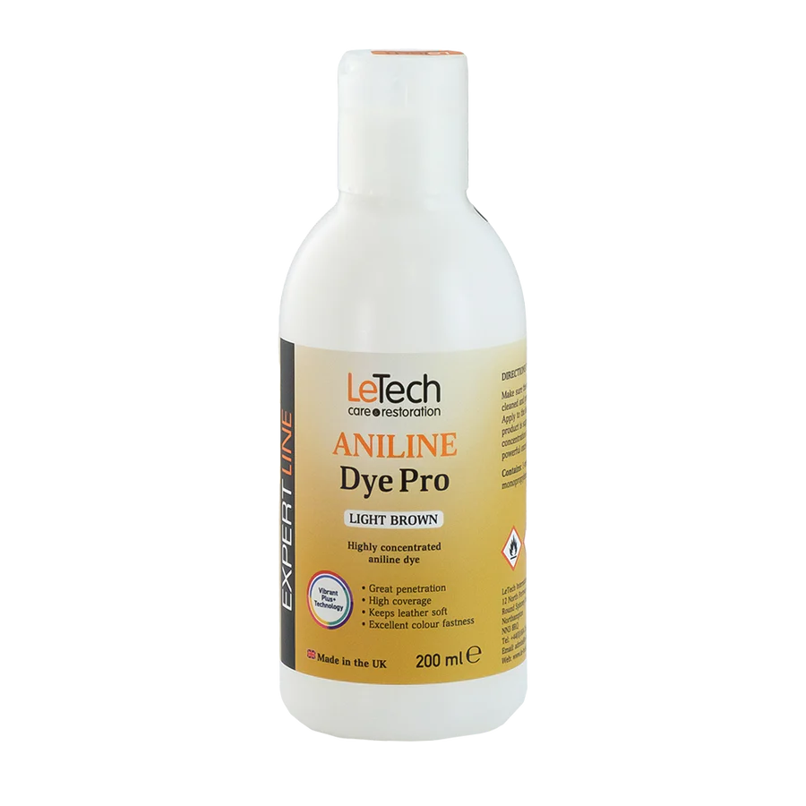 Teinture aniline pour cuir LeTech (14 couleurs)