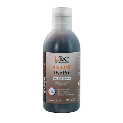 Teinture aniline pour cuir LeTech (14 couleurs)