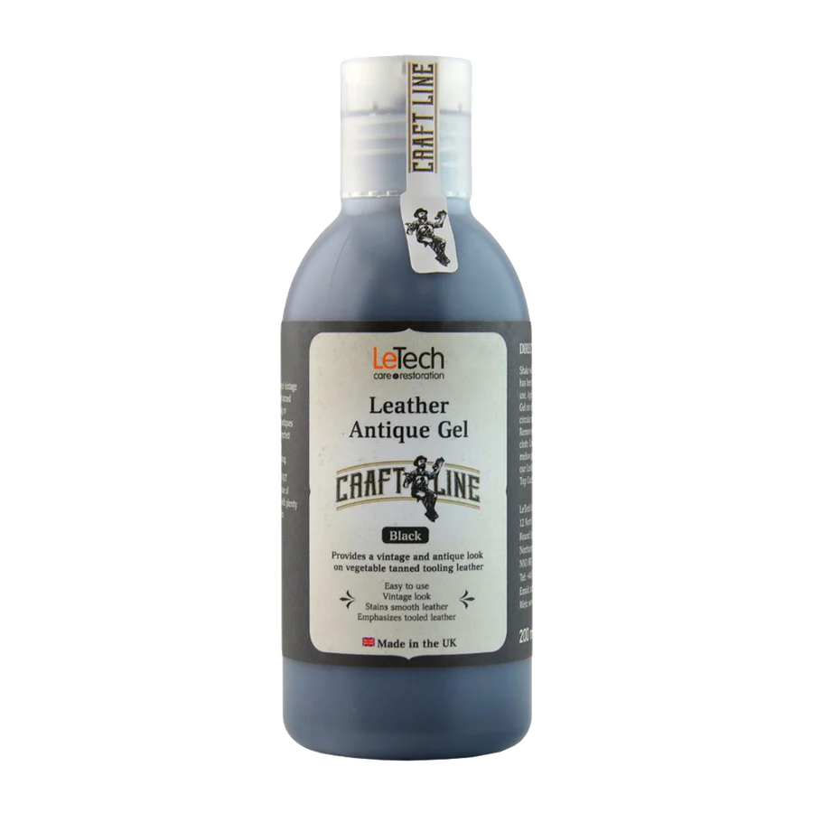 Gel antique pour cuir LeTech (6 couleurs)