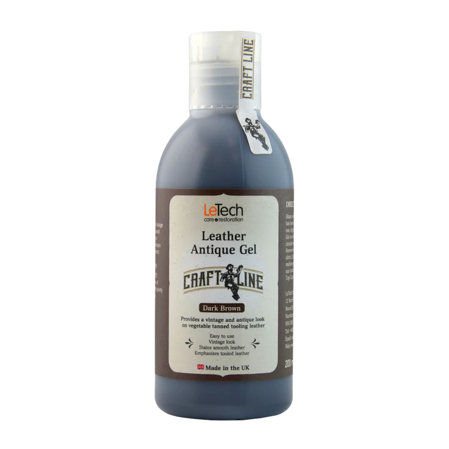 Gel antique pour cuir LeTech (6 couleurs)
