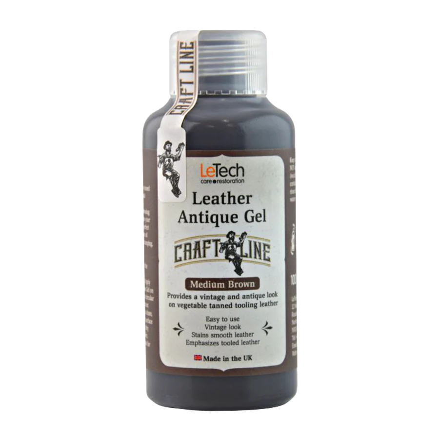 Gel antique pour cuir LeTech (6 couleurs)