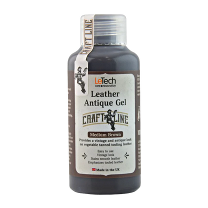 Gel antique pour cuir LeTech (6 couleurs)