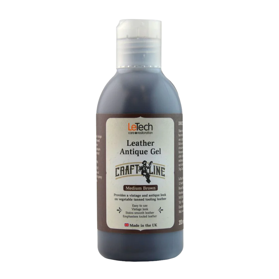 Gel antique pour cuir LeTech (6 couleurs)