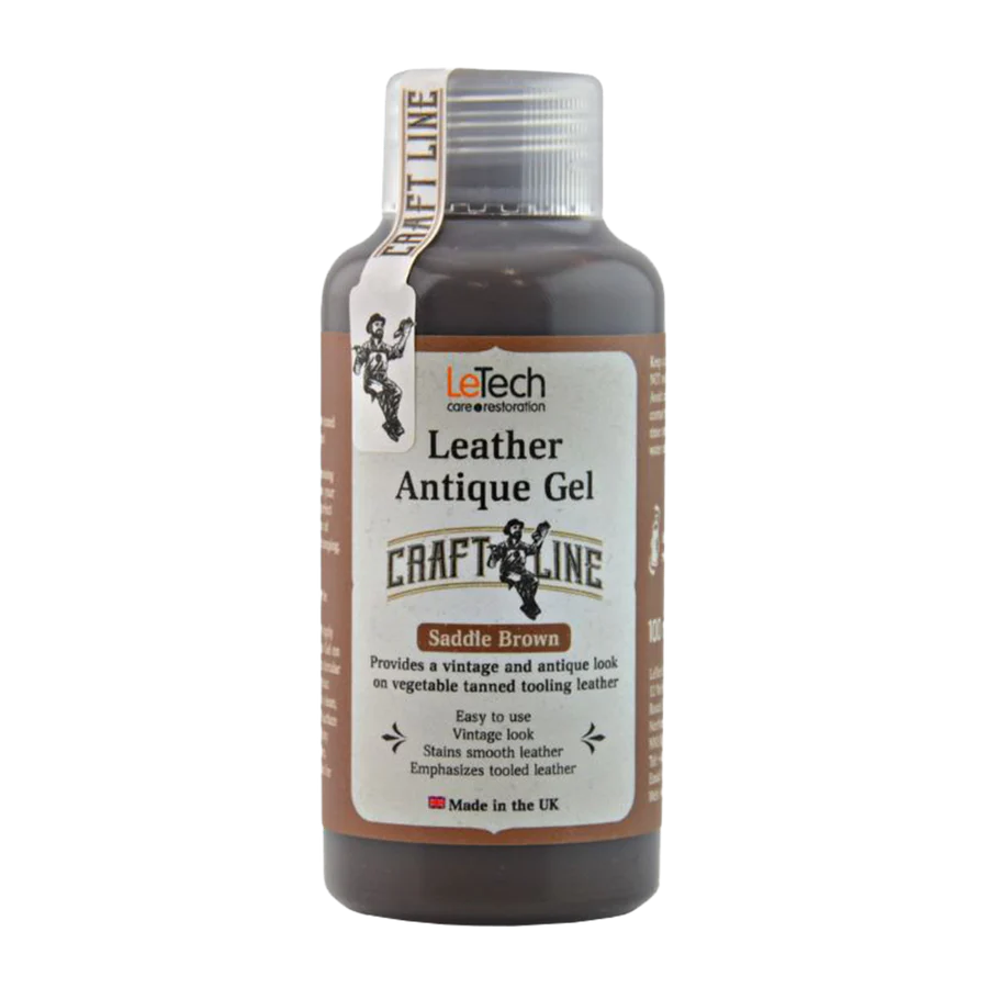 Gel antique pour cuir LeTech (6 couleurs)