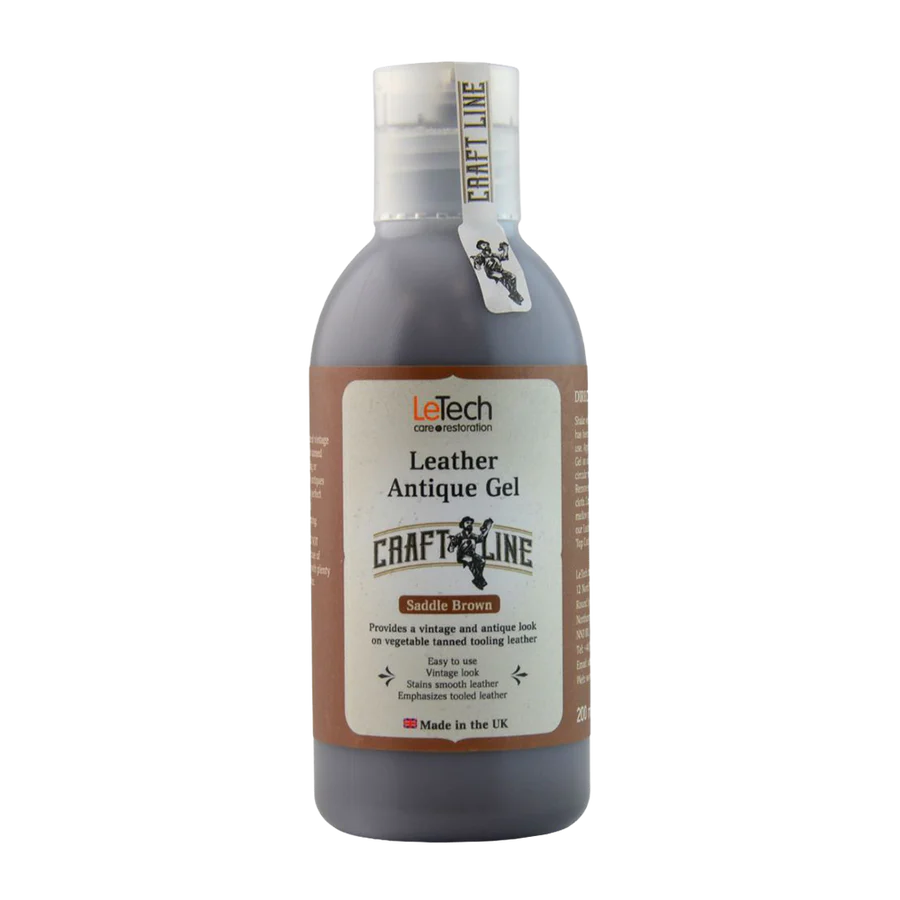 Gel antique pour cuir LeTech (6 couleurs)