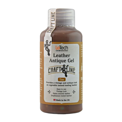 Gel antique pour cuir LeTech (6 couleurs)