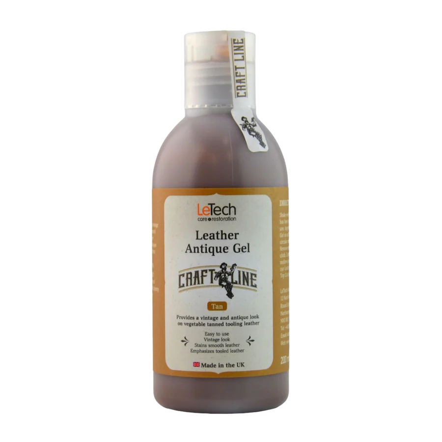 Gel antique pour cuir LeTech (6 couleurs)